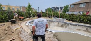 pool construction