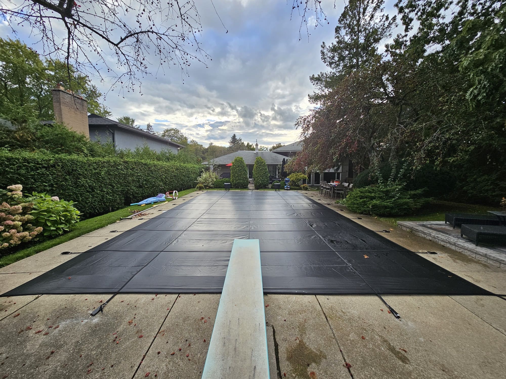 gunite pool installation